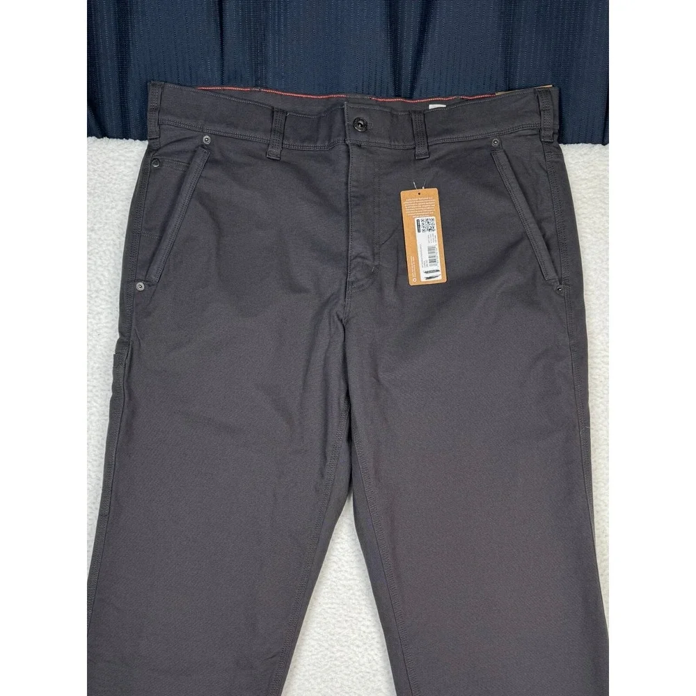Eddie Bauer Work Pants 38 Fits 39x30.5 Snowcat Fleece Lined Canvas Classic - NEW